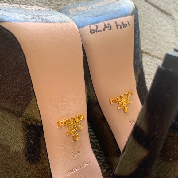 Prada Peep Toe Platforms | Size 4 - Picture 4 of 8